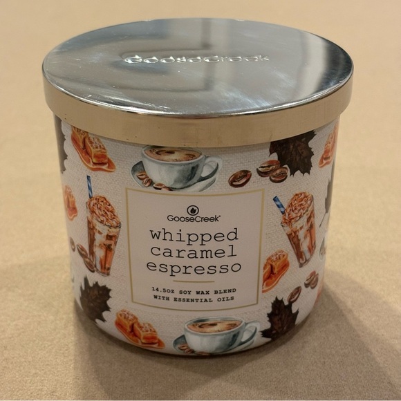 Goose Creek Whipped Caramel Espresso 3 Wick Candle New - Picture 1 of 3